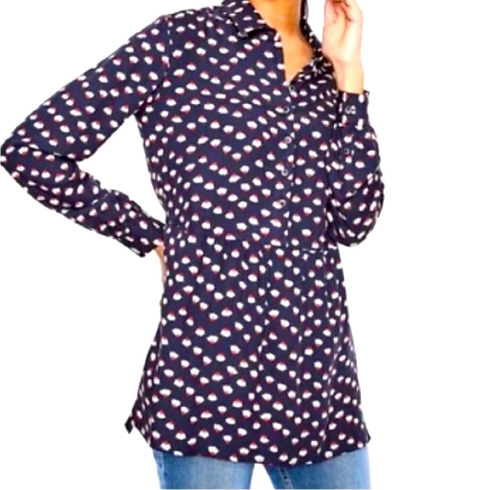 Boden gathered tunic top